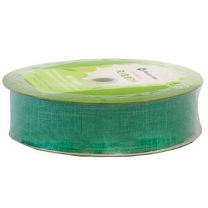 Member's Mark Premium Wired Ribbon 50 Yards 1-1/2 in Width, Teal